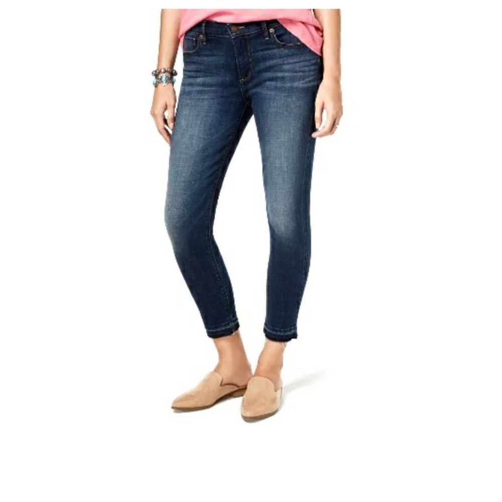 LUCKY BRAND BROOKE CAPRI RELEASED HEM SKINNY JEANS SZ 2/26